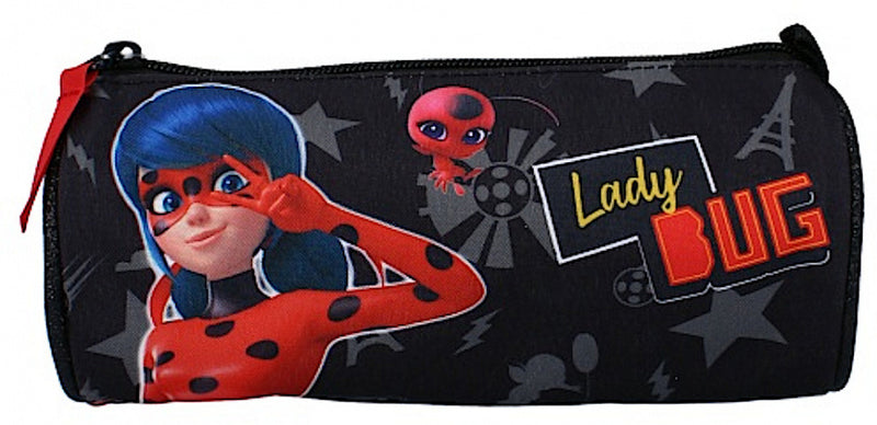 etui Miraculous Super Heroez 20 x 9 cm polyester zwart