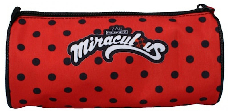 etui Miraculous Super Heroez 20 x 9 cm polyester zwart