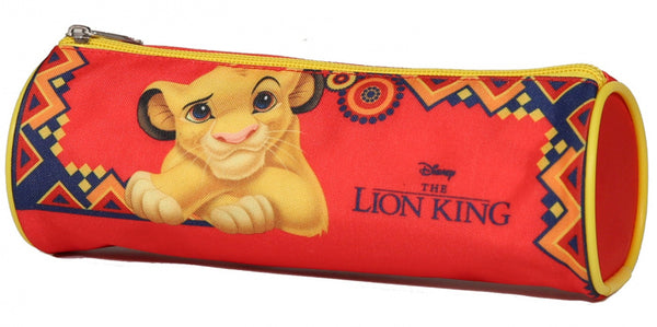 etui The Lion King 22 x 7 cm polyester rood