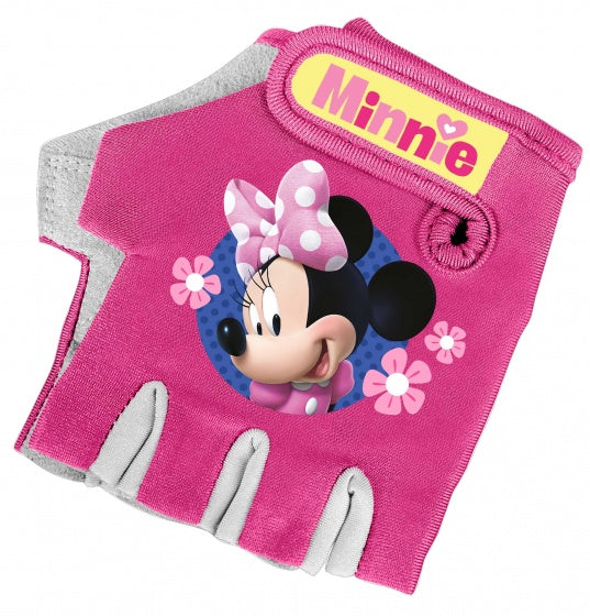 fietshandschoenen Minnie Mouse meisjes roze one size