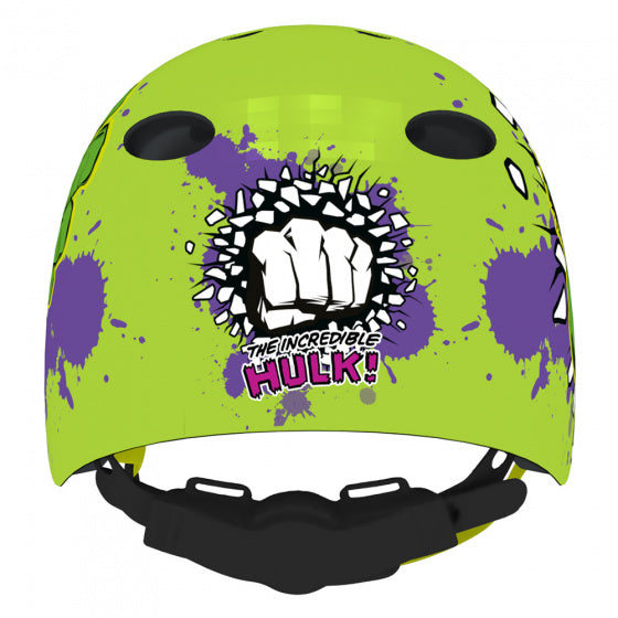 fietshelm Hulk jongens groen maat 54/58 cm