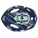 fietshelm Stormtrooper jongens donkerblauw maat 52/56 cm