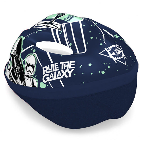 fietshelm Stormtrooper jongens donkerblauw maat 52/56 cm