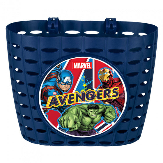 fietsmand Avengers junior 20 cm blauw