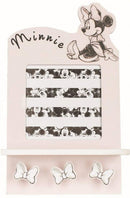 fotolijstje en kapstok Minnie Mouse 21 cm hout roze