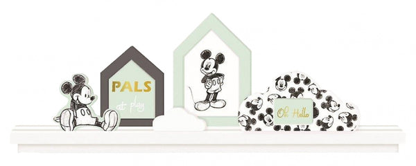 fotorek Mickey Mouse jnior 64 cm roze hout mintgroen/wit