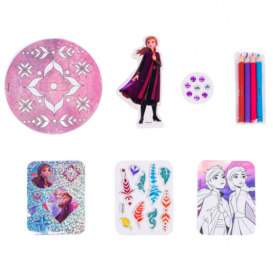 Frozen 2 maak je eigen Gum Verrassingsbal paars 1 stuk