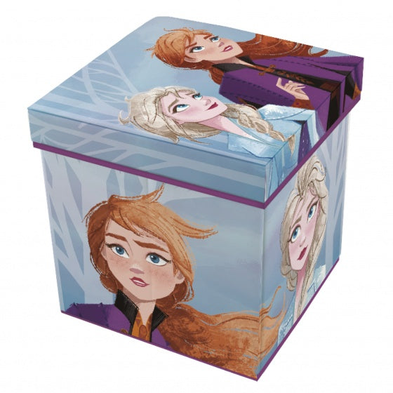 Frozen 2 opbergbox 22 liter polyester/katoen blauw