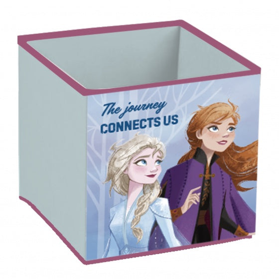 Frozen 2 opbergbox 24 liter polyester/katoen blauw