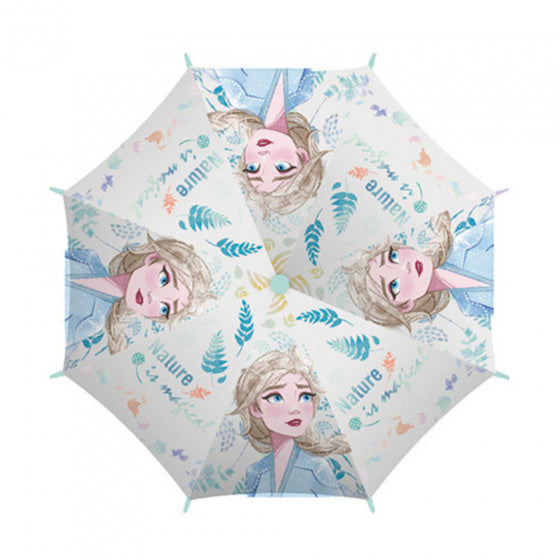Frozen 2 paraplu junior 60 x 70 cm transparant
