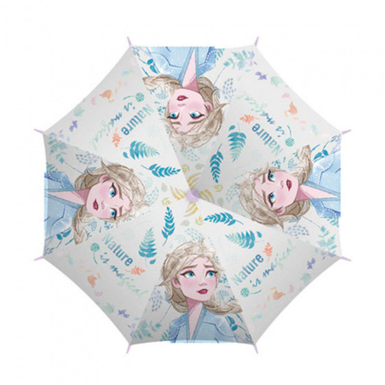 Frozen 2 paraplu junior 60 x 70 cm wit