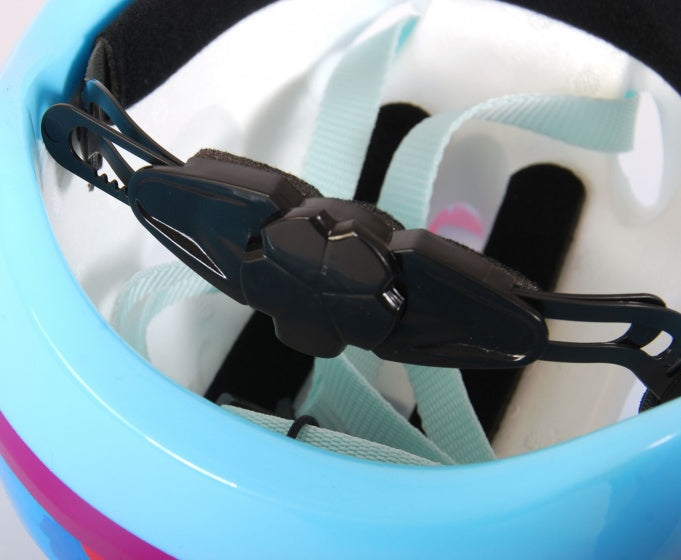 Fietshelm/skatehelm Disney Frozen 2 51-55cm - lichtblauw/paars