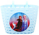 Fietsmand Disney Frozen 2 plastic - lichtblauw/paars