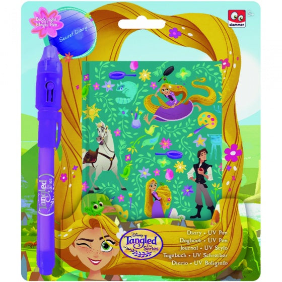 geheim dagboek Tangled met UV-pen