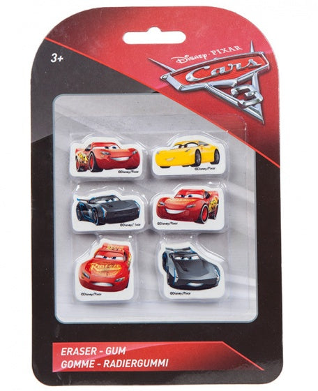 Cars 3 gummenset 6-delig 4 cm