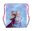 gymtas Frozen II junior 44 x 37 cm polyester blauw