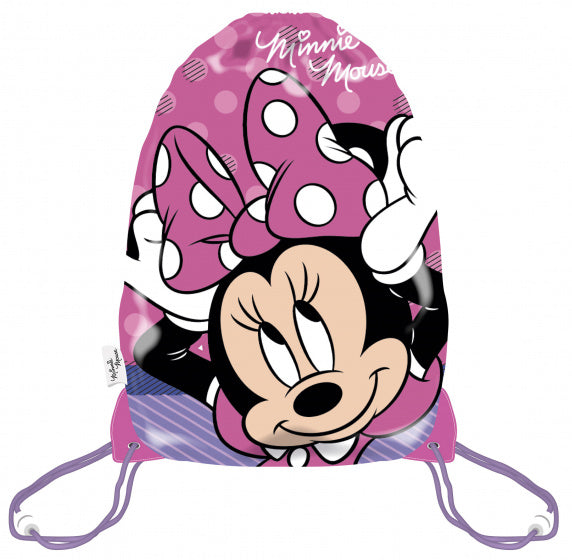 gymtas Minnie Mouse junior 33 x 44 cm polyester roze