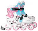 inline skates Minnie Mouse hardboot wit/blauw maat 34/37