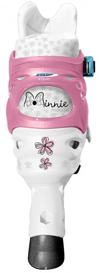 inline skates Minnie Mouse hardboot wit/blauw maat 34/37