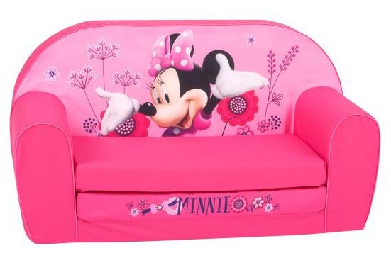 kinderbank Minnie Mouse 77 x 90 cm schuimrubber roze