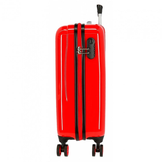 koffer Mickey Mouse junior 33 liter ABS rood