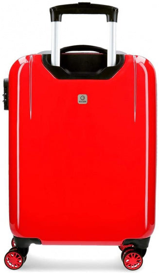 koffer Spongebob junior 34 liter ABS 55 cm rood/wit