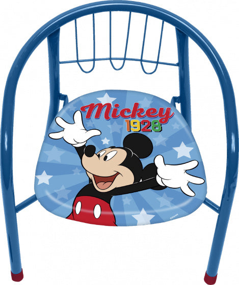 kinderstoel Mickey Mouse jongens staal blauw