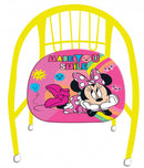 kinderstoel Minnie Mouse meisjes 36 cm staal geel/roze