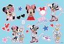 schetsboek Minnie Mouse 23 x 33 cm roze