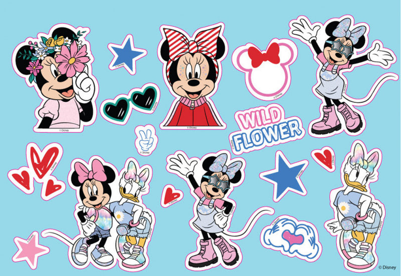 schetsboek Minnie Mouse 23 x 33 cm roze