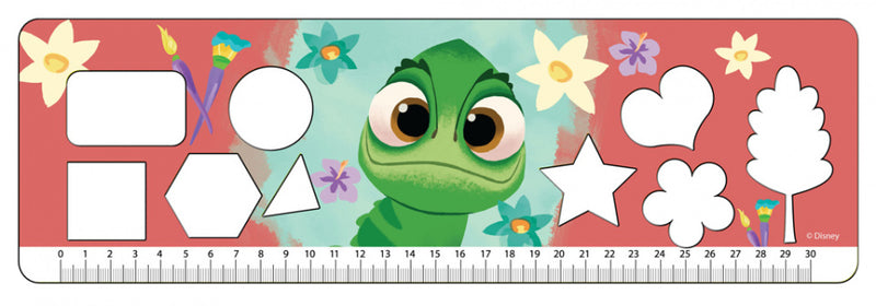 kleur- en stickerboek Tangled junior 23 x 33 cm paars