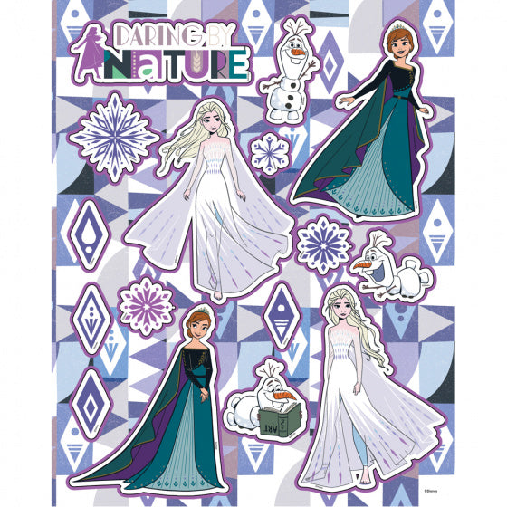kleurboek Frozen 2 junior papier paars/wit 26-delig
