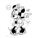 kleurboek Minnie meisjes papier roze 26-delig