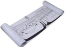 kleurplaat rol Cars junior 5 meter papier 2-delig