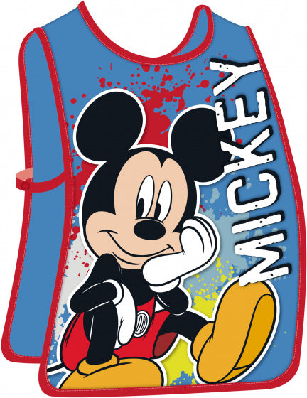 kliederschort Mickey Mouse junior PVC blauw one-size