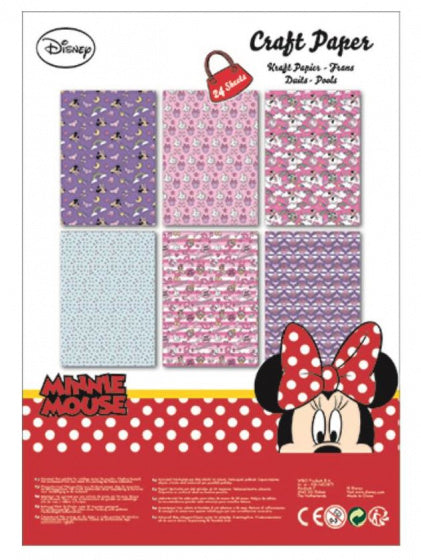 knutselset A4 Minnie Mouse 21 x 29 cm papier 30 stuks