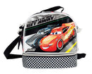koeltas Cars 4,5 liter 21 x 20 cm polyester zwart/wit