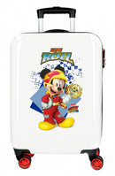 koffer Mickey Mouse junior 33 liter 38 x 55 cm ABS wit