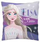 kussen Frozen || meisjes 35 cm polyester paars
