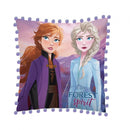 kussen Frozen II polyester 35 x 35 cm paars