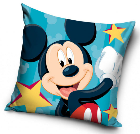 kussen Mickey 40 x 40 cm polyester turquoise