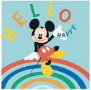 kussen Mickey Mouse junior 40 x 40 cm polyester groen