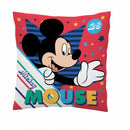kussen Mickey Mouse polyester 35 x 35 cm rood