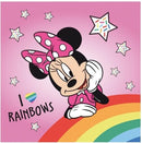 kussen Minnie Mouse junior 40 x 40 cm polyester roze