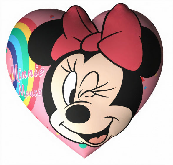 kussen Minnie Mouse polyester 35 cm roze