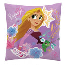kussen Rapunzel poyester 35 x 35 cm paars