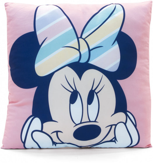 kussens Minnie Mouse junior 40 cm microfiber roze