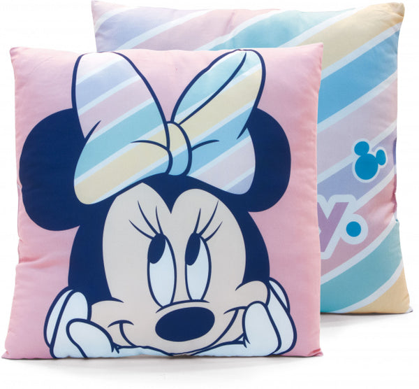 kussens Minnie Mouse junior 40 cm microfiber roze