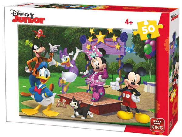 Legpuzzel Mickey & Friends junior 30 cm 50 stukjes