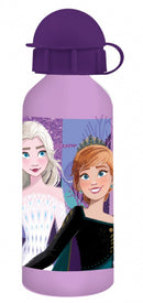 lunchset Frozen 2 junior aluminium paars/roze 2-delig